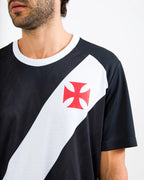 VAS - PRINCIPIA CAMISETA ADT 100% PES PRETO/BRANCO