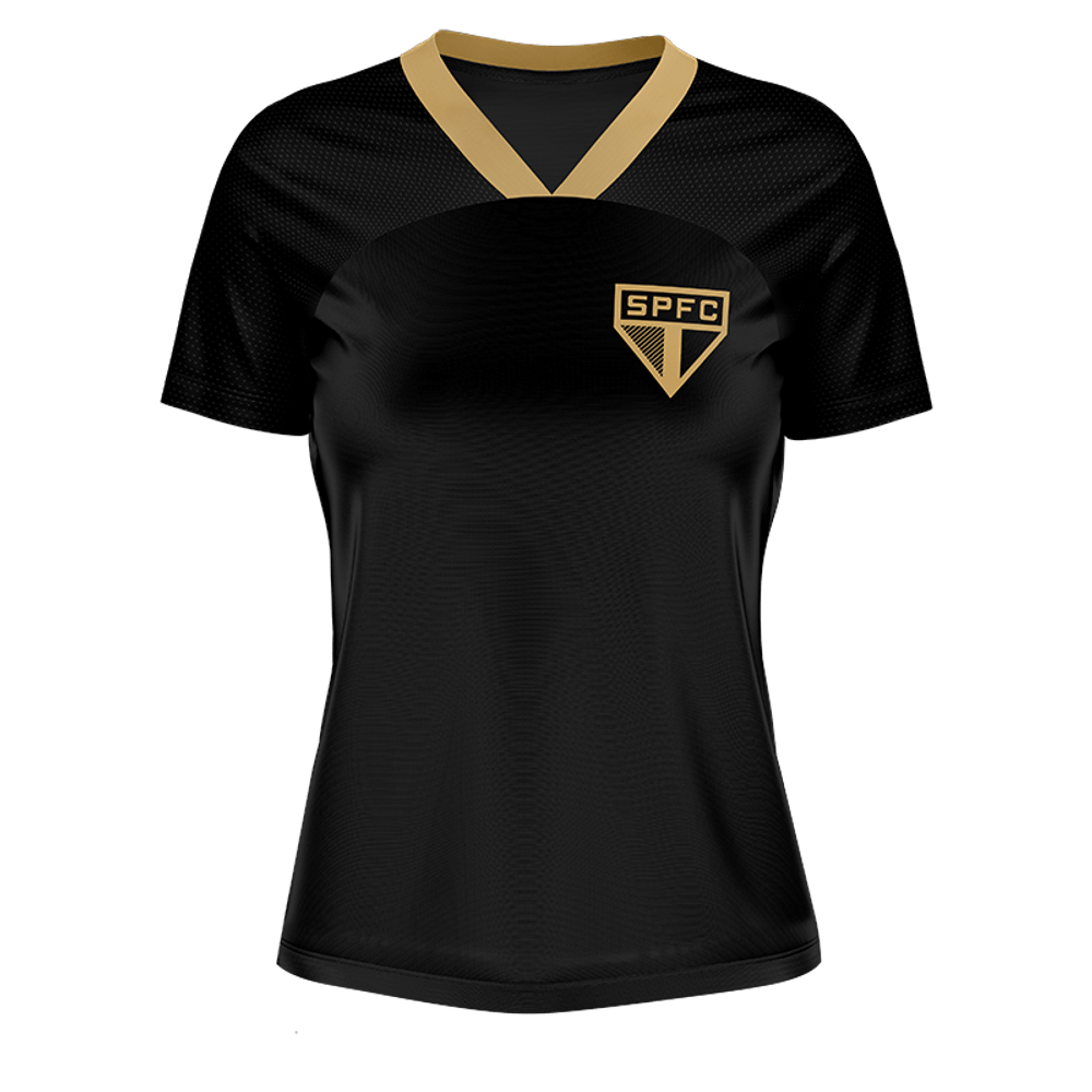 SPF - PRINCIPIO CAMISETA FEM 100% PES PRETO