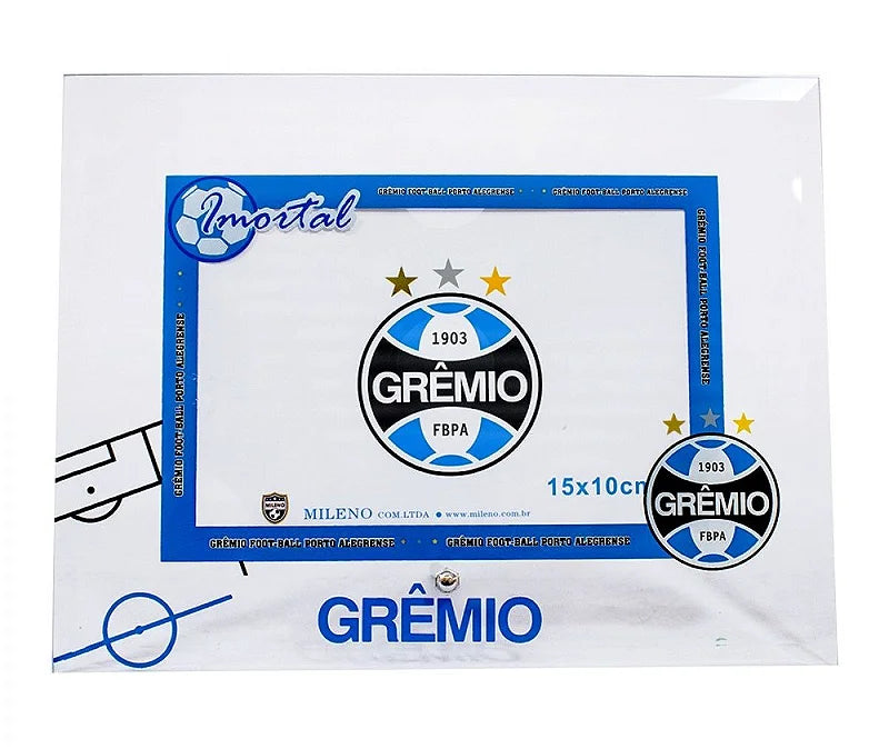 PORTA RETRATO DE VIDRO GREMIO