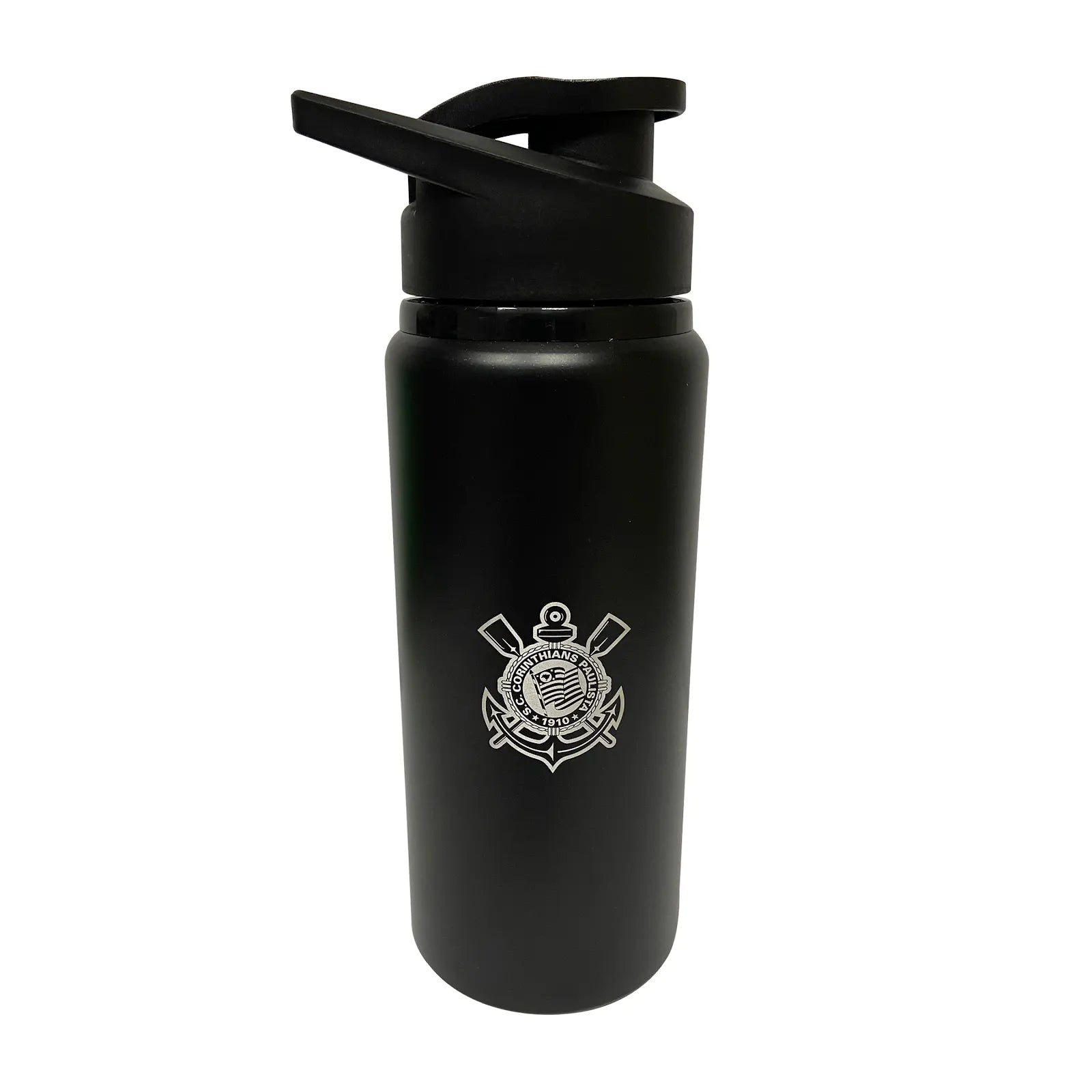 SQUEEZE PRT 600ML BICO-ESC CORINTHIANS