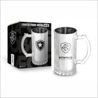 CANECA VIDRO METALIC TIMES - BOTAFOGO