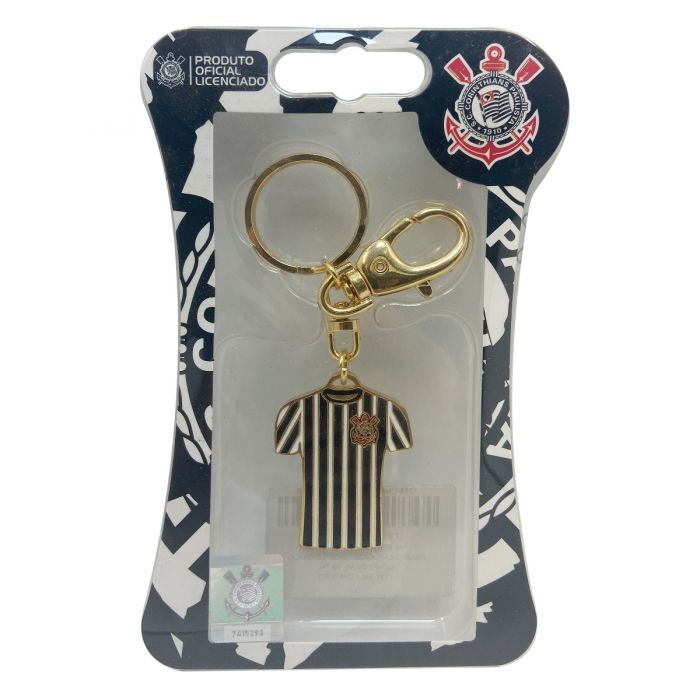 CHAVEIRO OURO CAMISA - CORINTHIANS