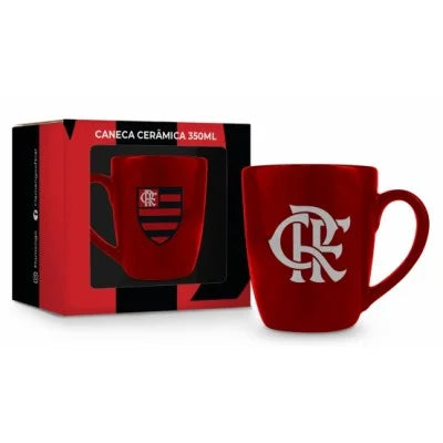 CANECA CER. PRIME TIMES 350ML - FLAMENGO