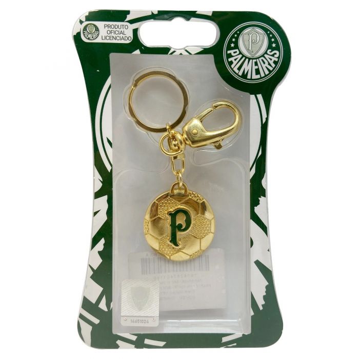 CHAVEIRO OURO BOLA DO PALMEIRAS