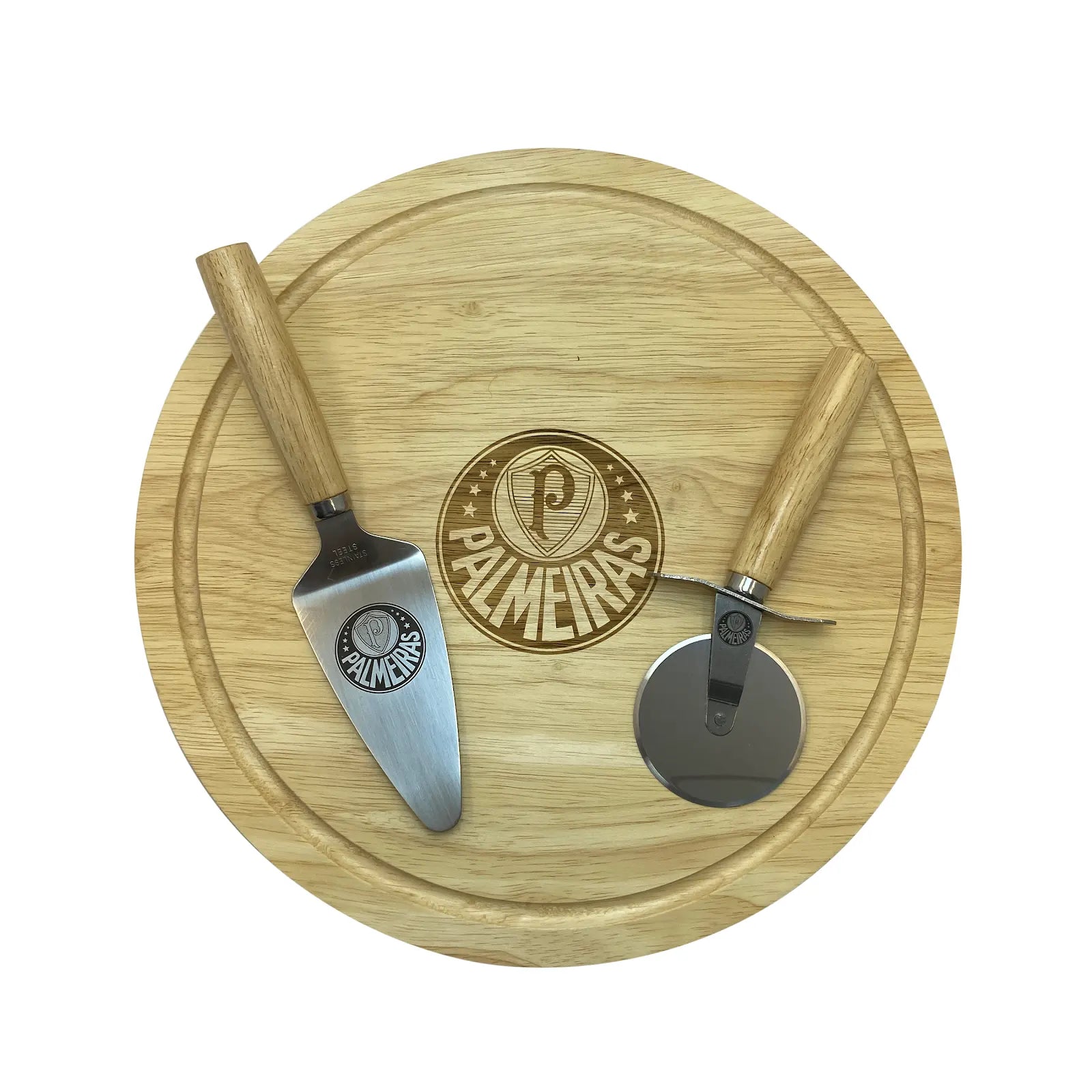 KIT QUEIJO 3 PCS C/SUPORTE PALMEIRAS