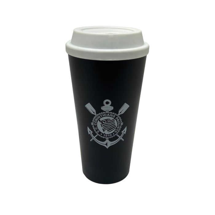 1326-COPO PTO CAFE C/TAMP CORINTHIANS 550ML