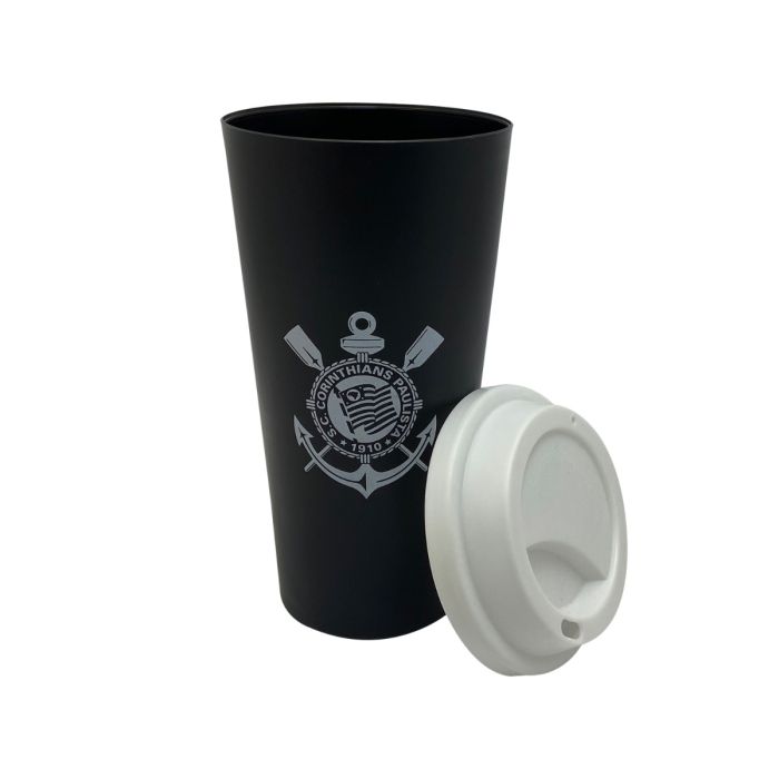 1326-COPO PTO CAFE C/TAMP CORINTHIANS 550ML