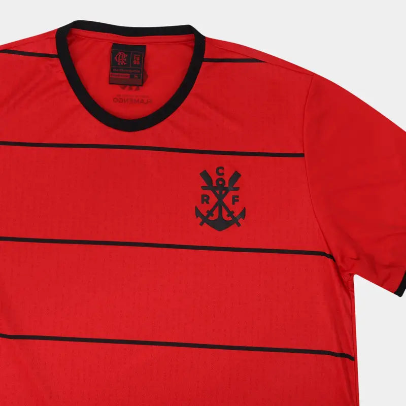 FLA - CHARACTER CAMISETA ADT 100%PES VERMELHO/PEQU