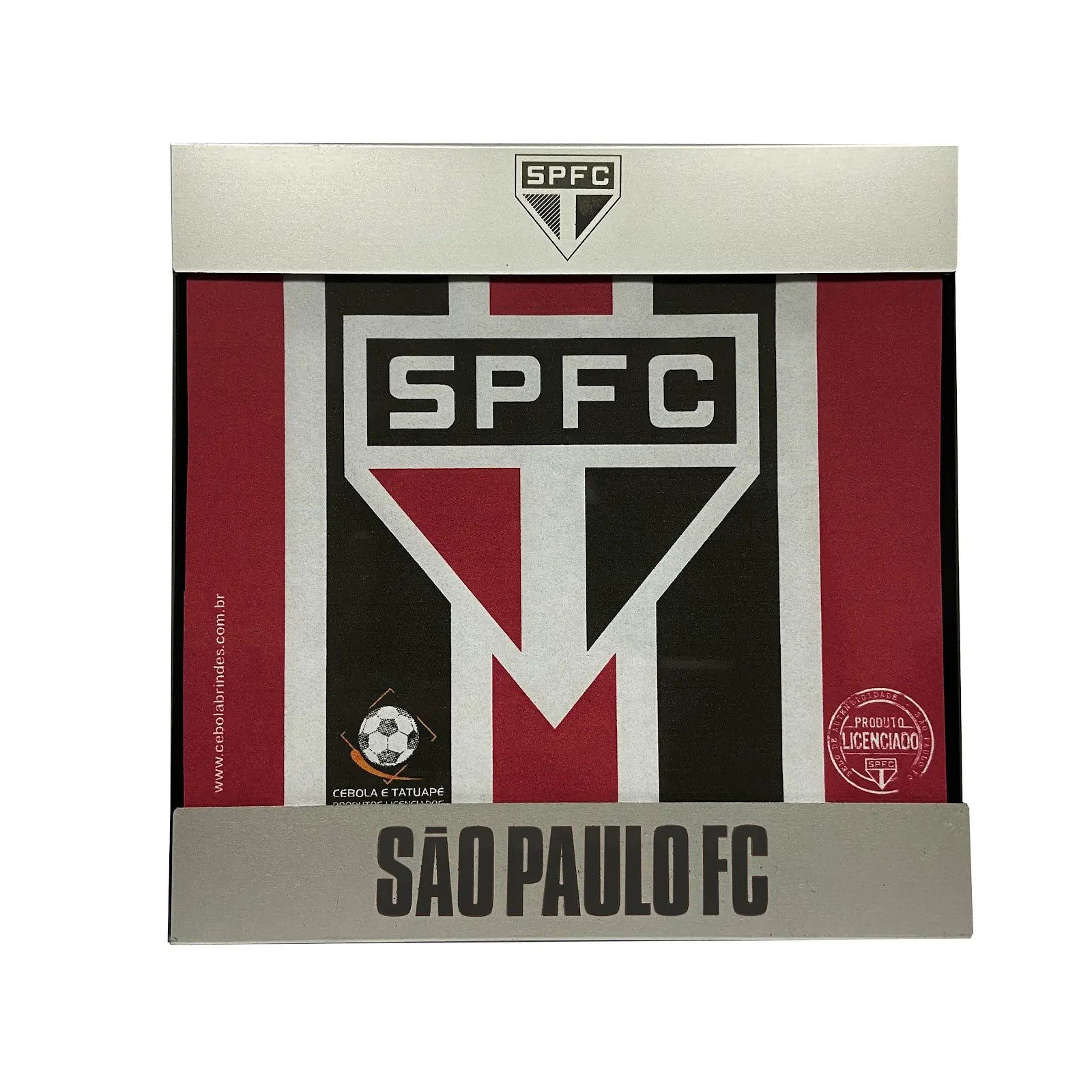 PORTA RETRATO DE MADEIRA SPFC