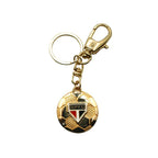 14155-CHAVEIRO OURO BOLA SAO PAULO
