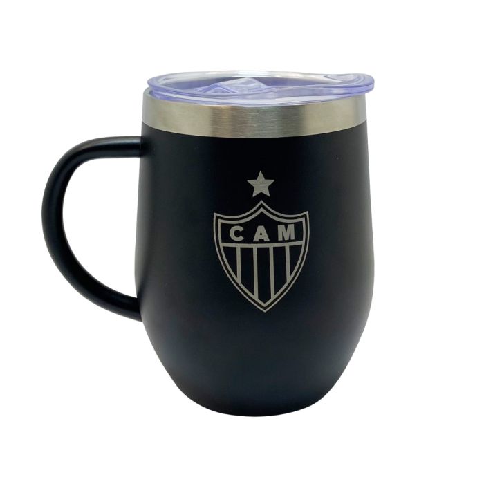 CANECA METAL INOX - ATLETICO