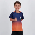 FLU - MANTO CAMISETA INF 100% PES MARINHO/VINHO