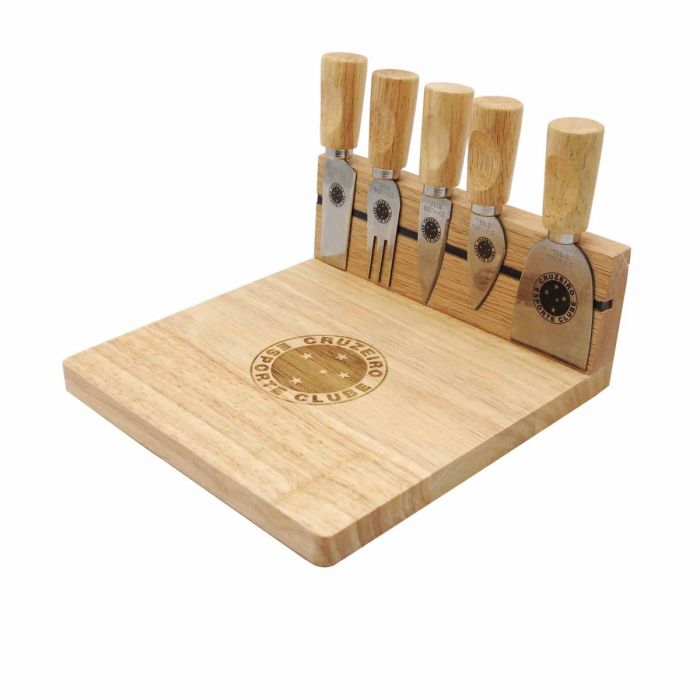 KIT QUEIJO 6PCS-ESCUDO - CRUZEIRO