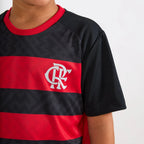 FLA - PRINCIPIA CAMISETA INF 100% PES PRETO/VERMELHO
