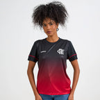 FLA - CANASTRA CAMISETA FEM 100% PES PRETO