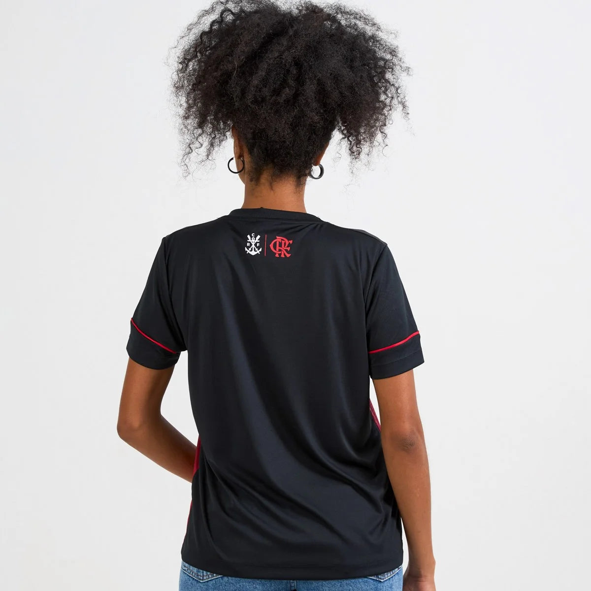 FLA - CANASTRA CAMISETA FEM 100% PES PRETO