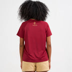 FLU - TRANCA CAMISETA FEM 100% PES VINHO