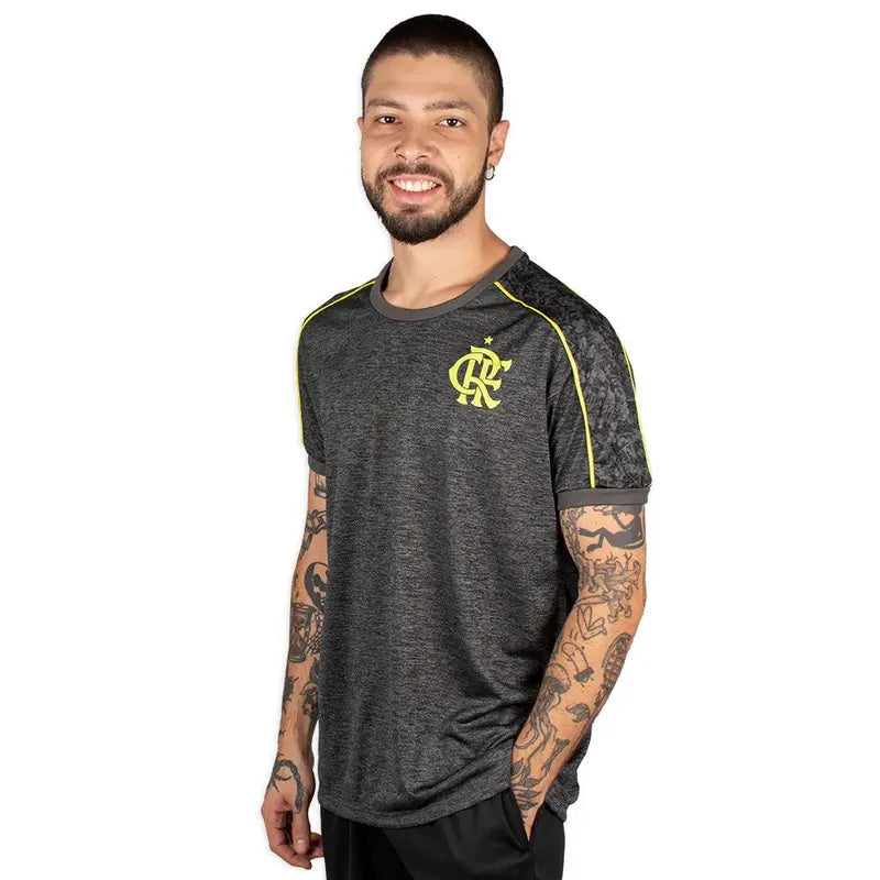 FLA -CYPRESS CAMISETA ADT 100% PES MESCLA CHUMBO