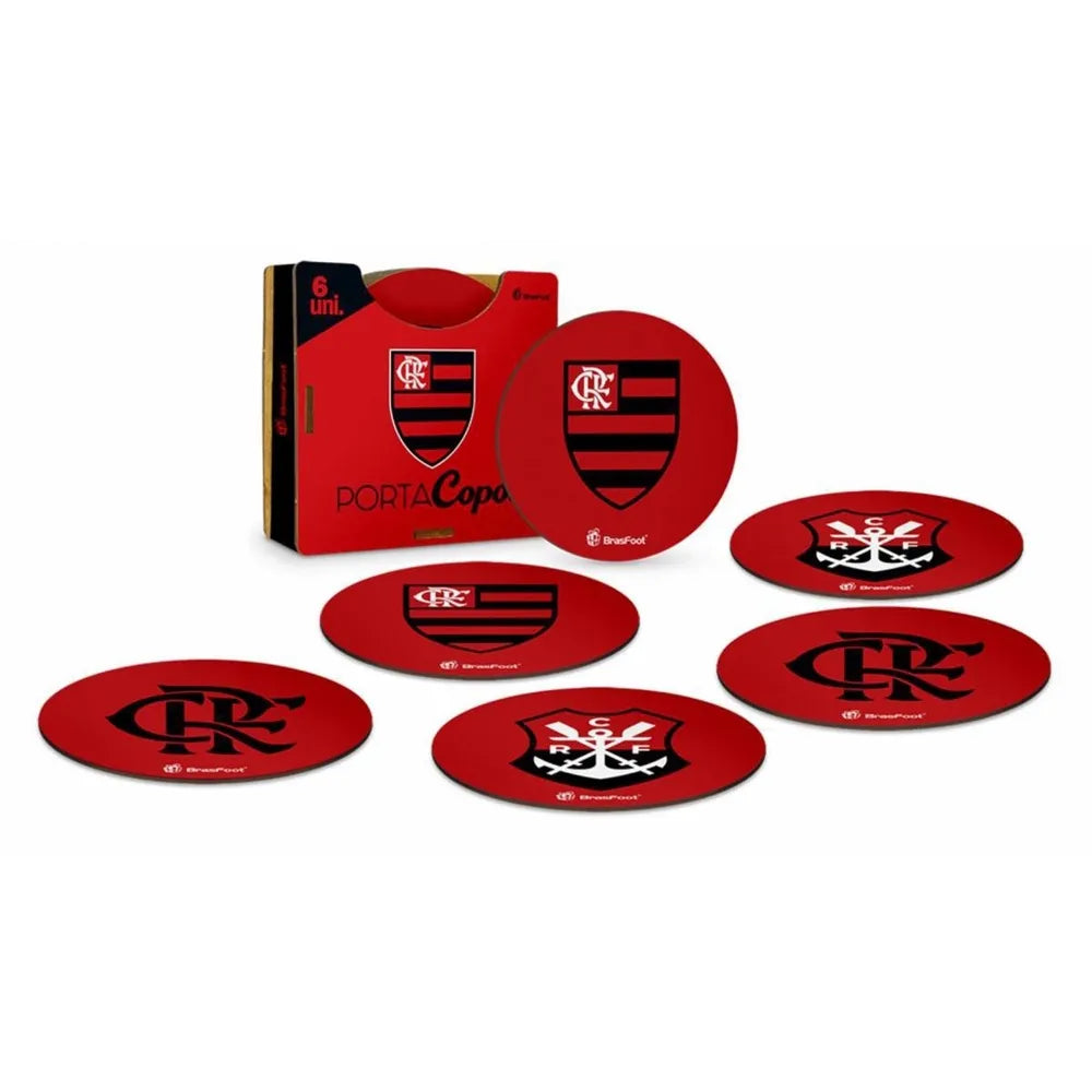 PORTA COPOS MDF 6 UN - FLAMENGO