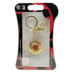 4229-CHAVEIRO OURO BOLA FLAMENGO