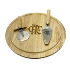 KIT QUEIJO 3 PCS C/SUPORTE - FLAMENGO