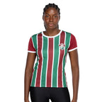 FLU - RAIAR CAMISETA FEM PES BRANCO/VINHO/VERD