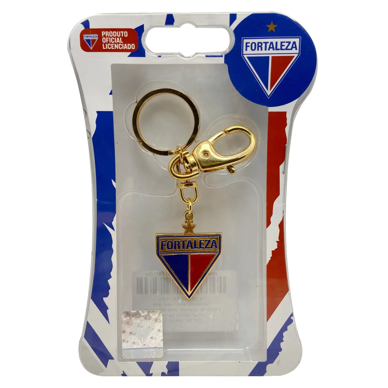 49040-CHAVEIRO OURO-ESCUDO FORTALEZA