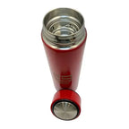 4287-GARRAFA TERMICA 450ML C/INFU VERM FLAMENGO