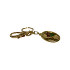 5122-CHAVEIRO OURO BOLA - FLUMINENSE