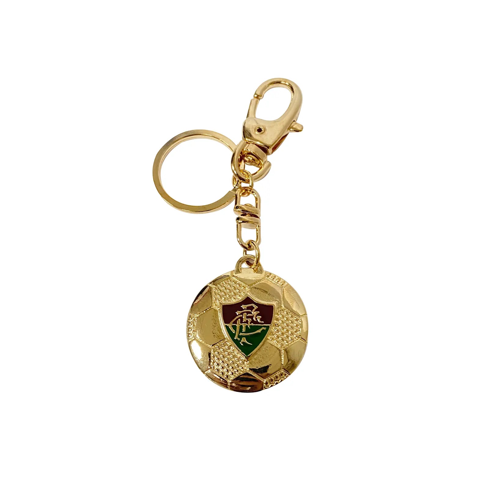 5122-CHAVEIRO OURO BOLA - FLUMINENSE