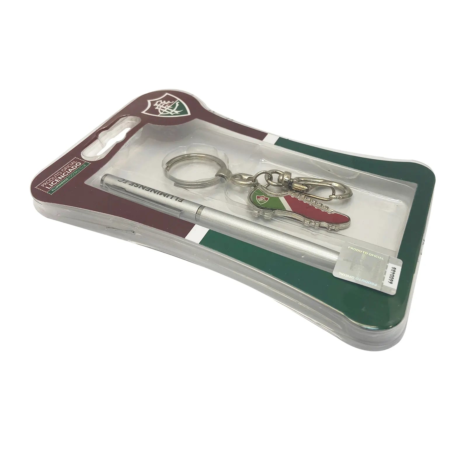 KIT DE CANETA ROLLER PEN COM CHAV. FLUMINENSE