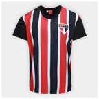 SPF - EXULTANTE CAMISETA ADT 100 % PES PRETO/VERMELHO