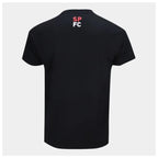 SPF - EXULTANTE CAMISETA ADT 100 % PES PRETO/VERMELHO