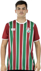 FLU - ATTRACT CAMISETA ADT 100%PES VINHO/BRANCO/VE/PQ