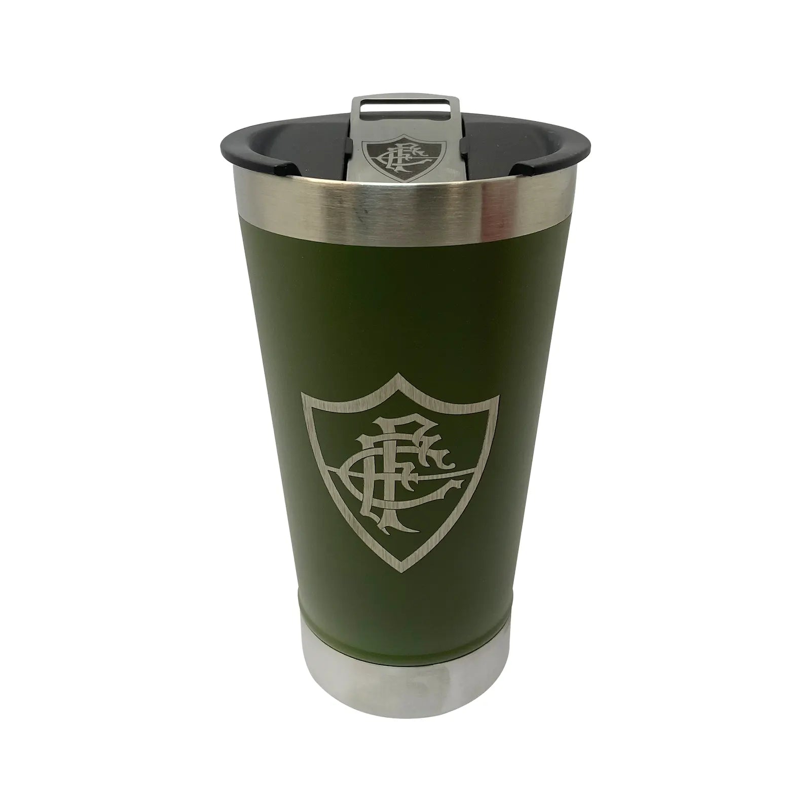 5203-COPO TERM 500ML VD C/ABRI - FLUMINENSE