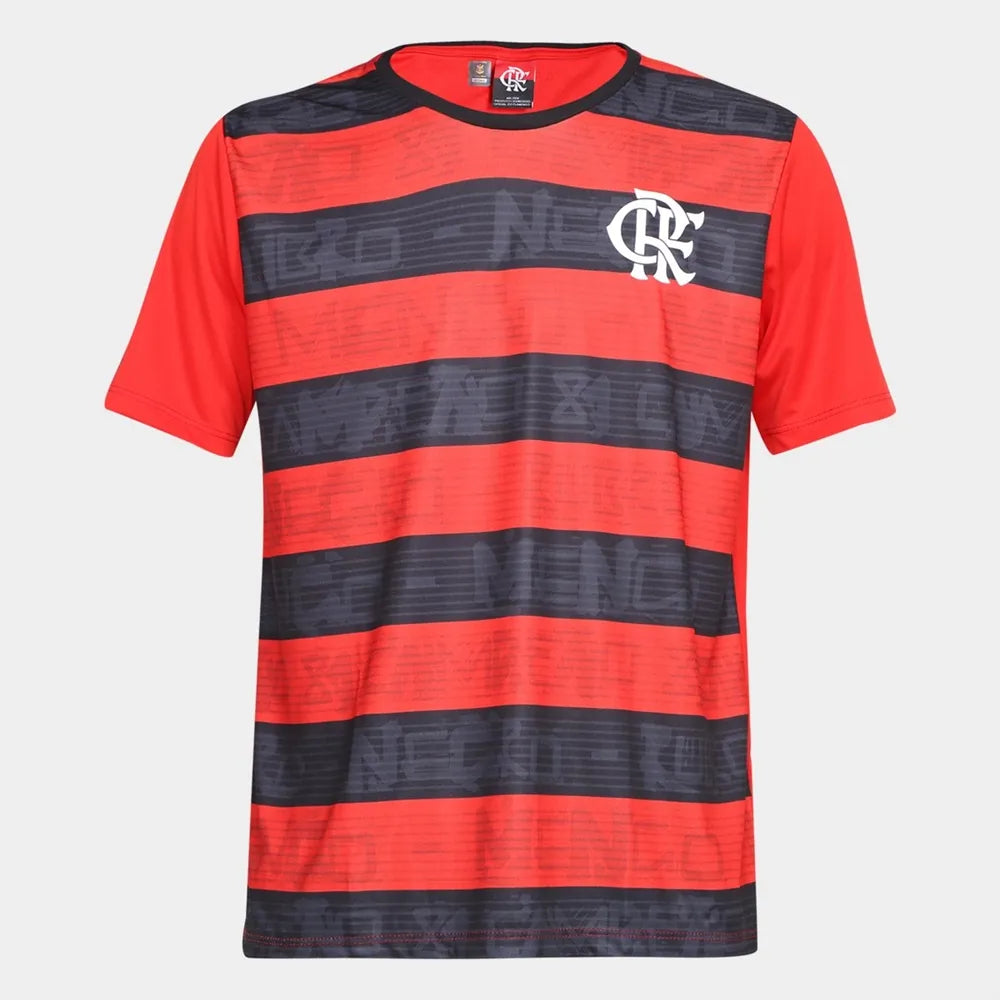 FLA - SHOUT CAMISETA ADT 100% PES VERMELHO