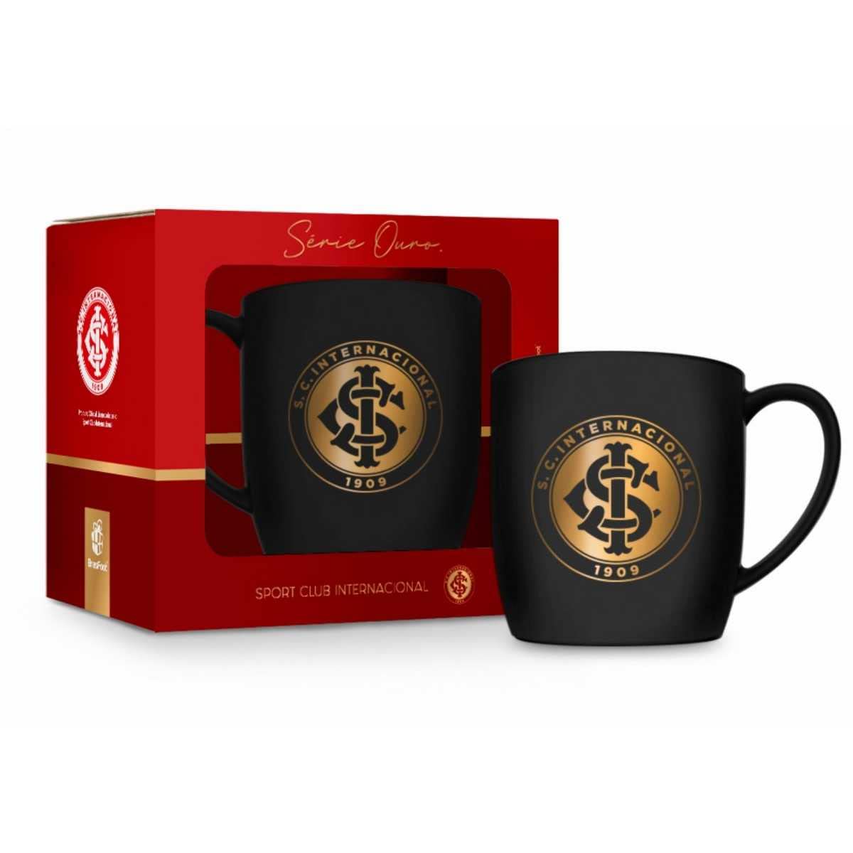 CANECA PORCELANA URBAN 360ML - INTER SERIE OURO