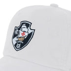 BONE VASCO DA GAMA TINTUR COM BORDADO ESCUDO FR BRANCO