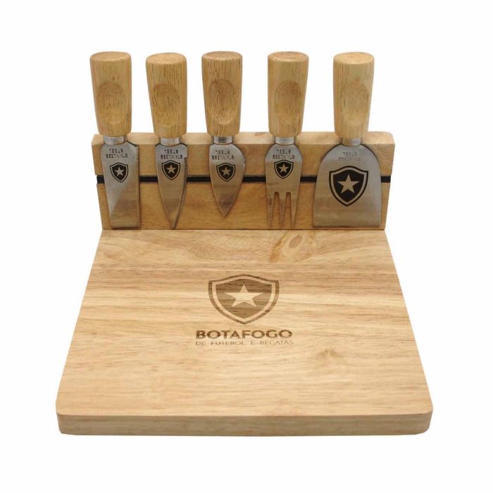 KIT QUEIJO 6PCS - ESCUDO - BOTAFOGO