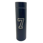6157-GARRAFA TERMICA 450ML C/LED PTO BOTAFOGO
