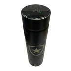 6157-GARRAFA TERMICA 450ML C/LED PTO BOTAFOGO