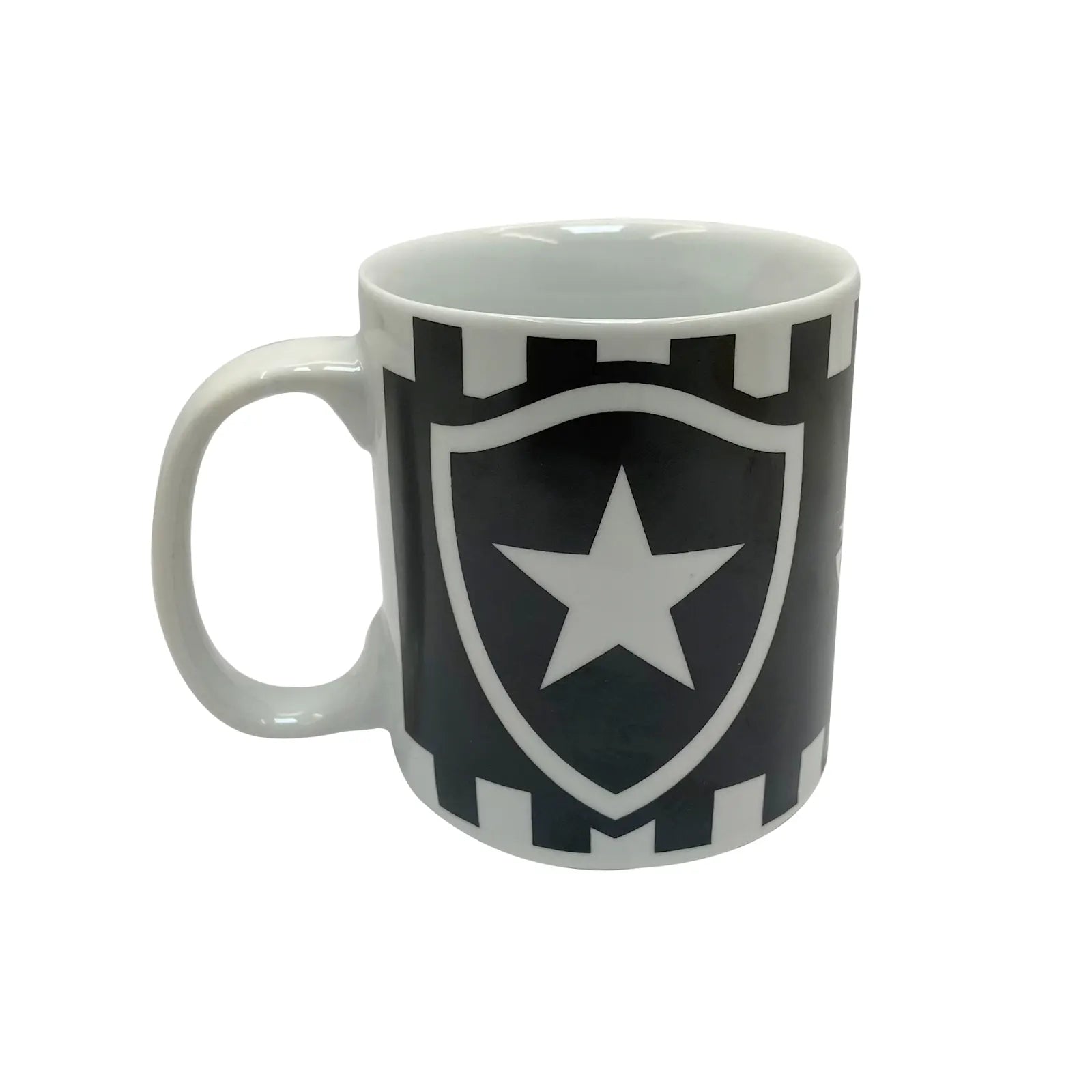 6149-CANECA DE PORCE 320ML-BFR BOTAFOGO