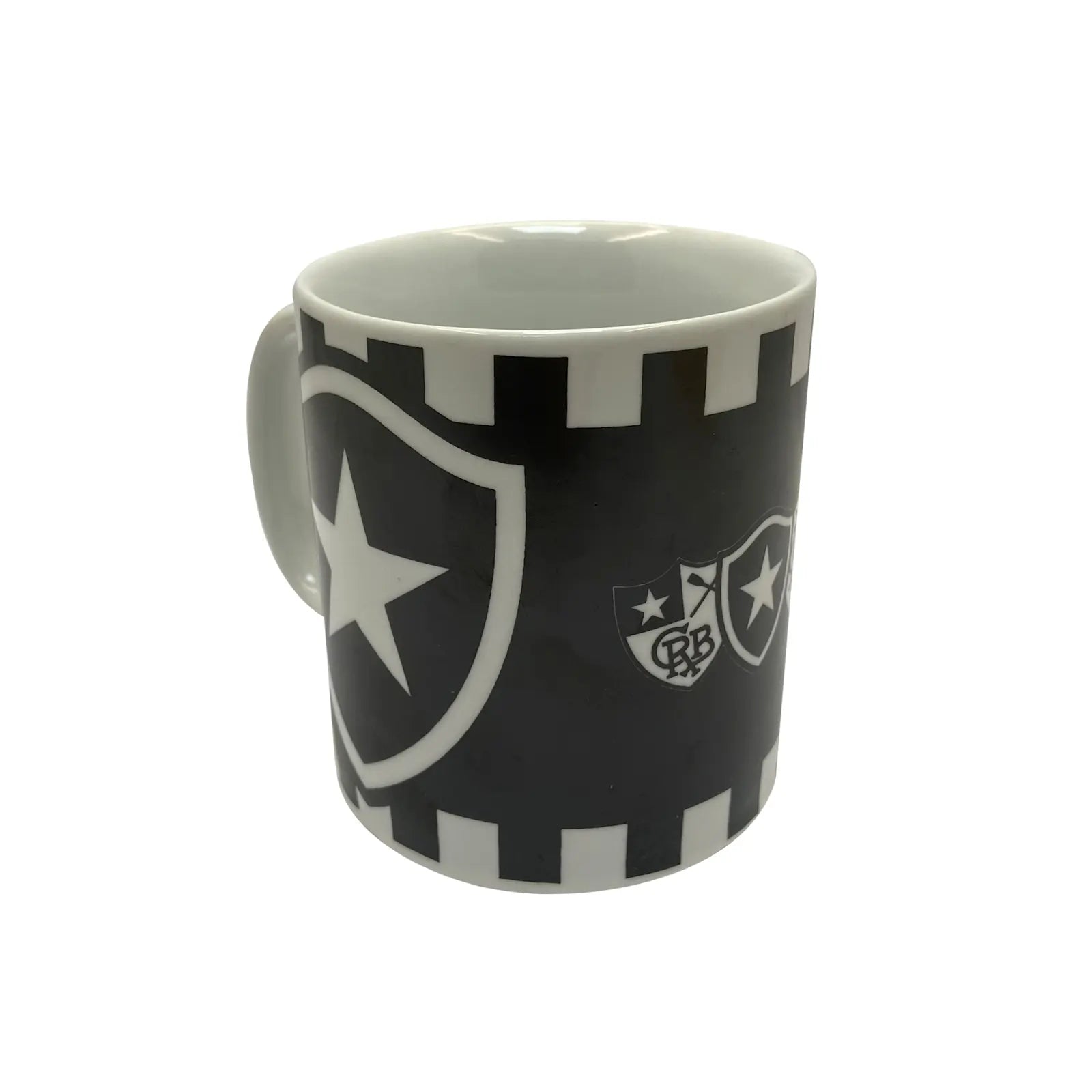 6149-CANECA DE PORCE 320ML-BFR BOTAFOGO