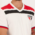 SPF - ROMPER CAMISETA ADT 100% PES BRANCO/PRETO