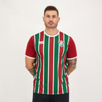 FLU - GOLEIO CAMISETA ADT 100% CO VINHO/BRANCO/VERD