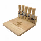 KIT QUEIJO 6PCS-CRUZ DE MALTA - VASCO