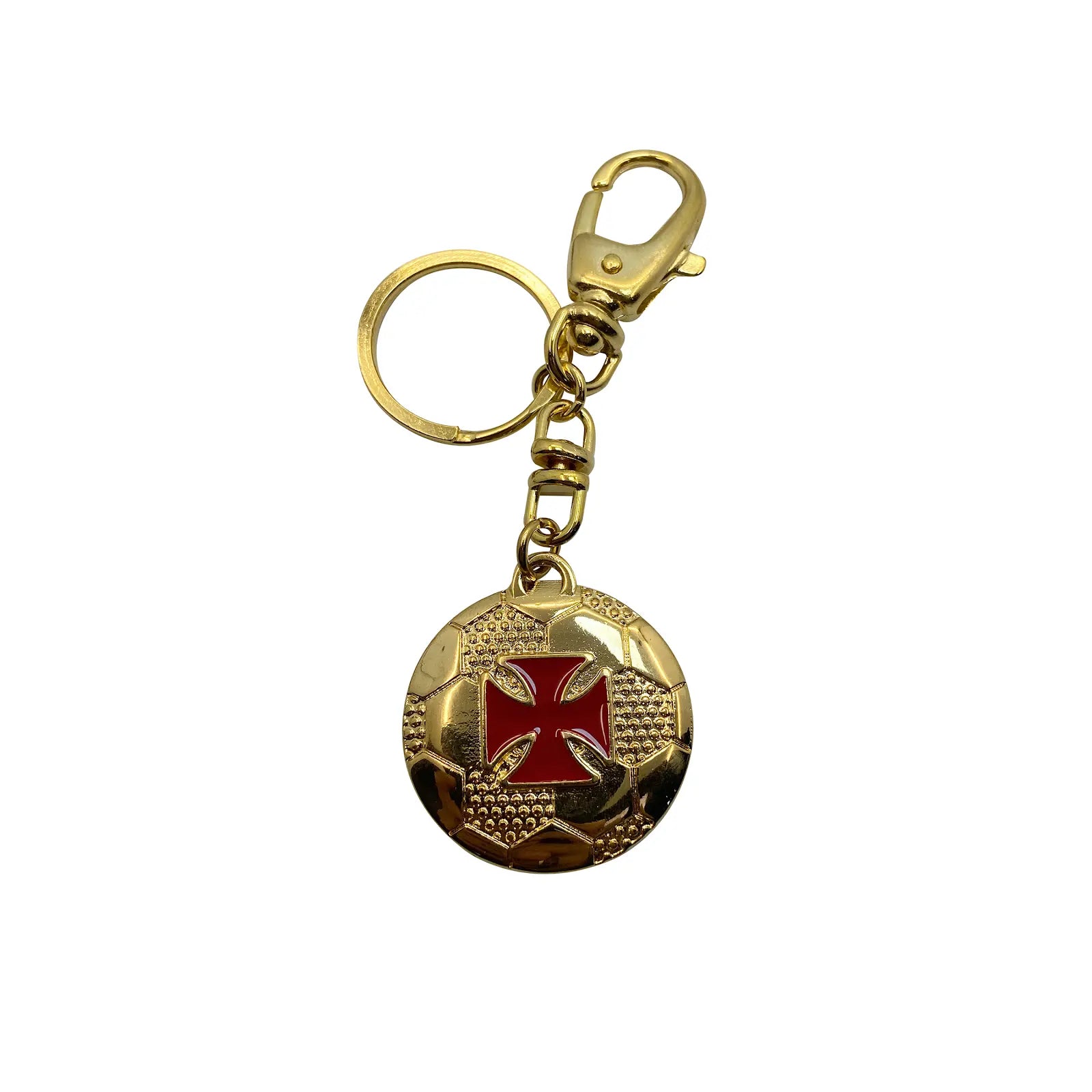 7160-CHAVEIRO OURO BOLA VASCO
