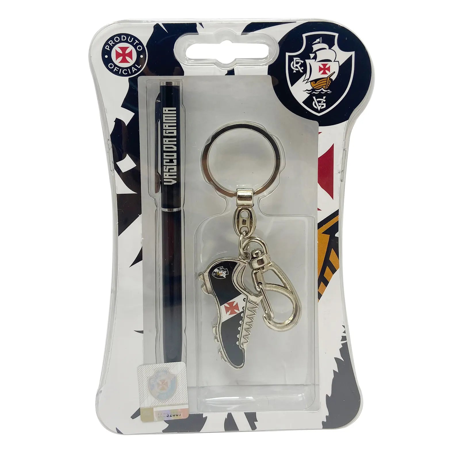 KIT DE CANETA ROLLER PEN COM CHAV. VASCO