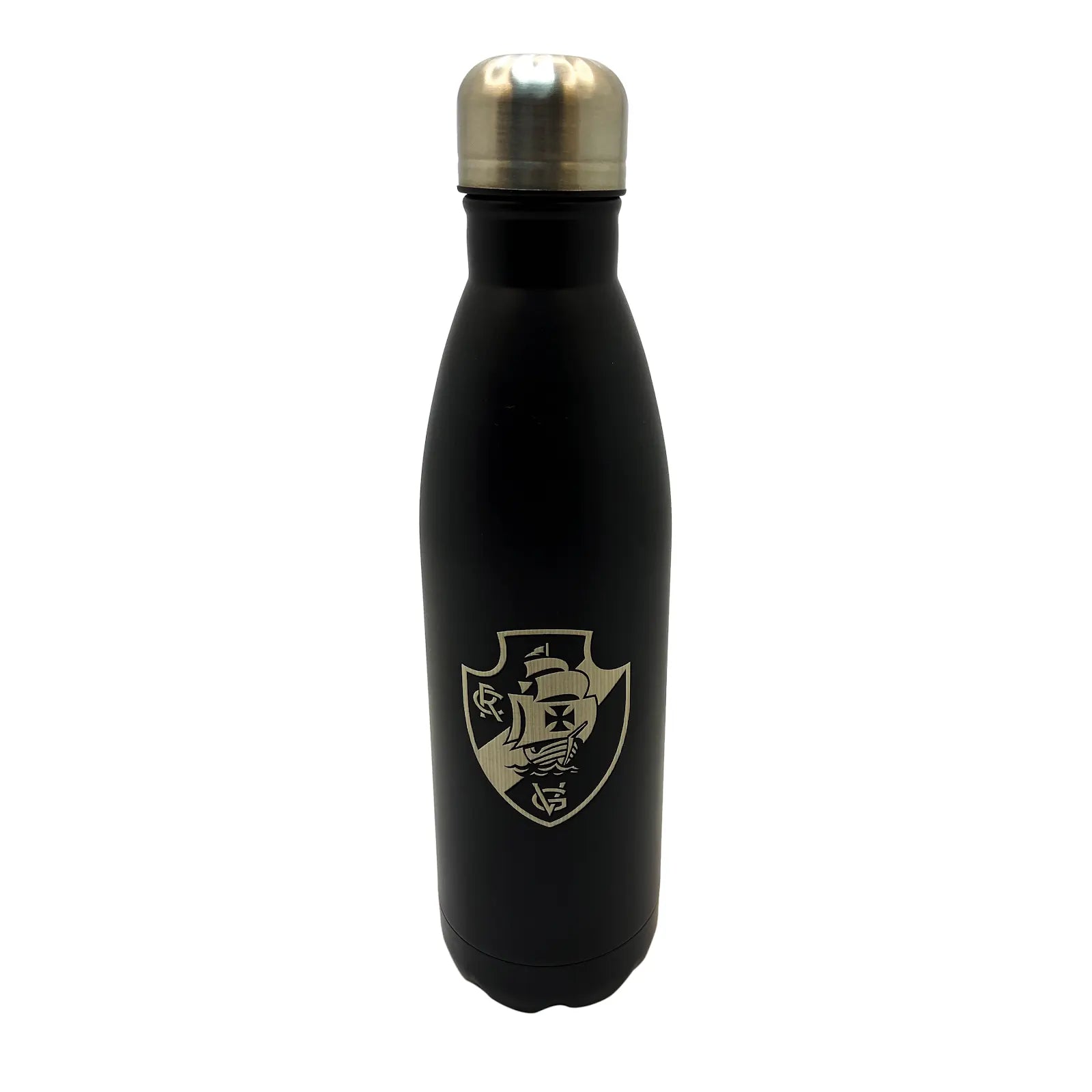 7183-GARRAFA INOX 750 ML  VASCO PRETO
