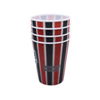JOGO DE COPO DE PLASTICO SPFC